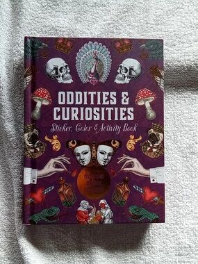 Oddities & Curiosities Sticker, Color & Activity Book